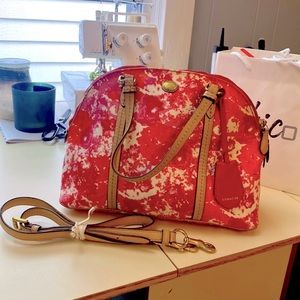 Coach Floral Leather Bag